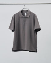 Soft Pique S/S Polo -charcoal gray (RETOUCH Exclusive)-