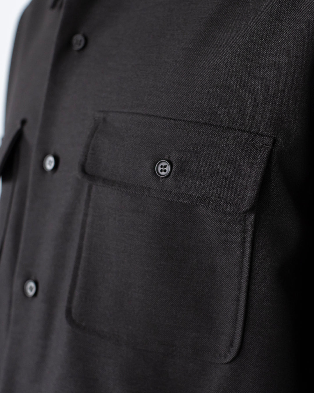 Wool Touch CPO Jacket -dark gray-