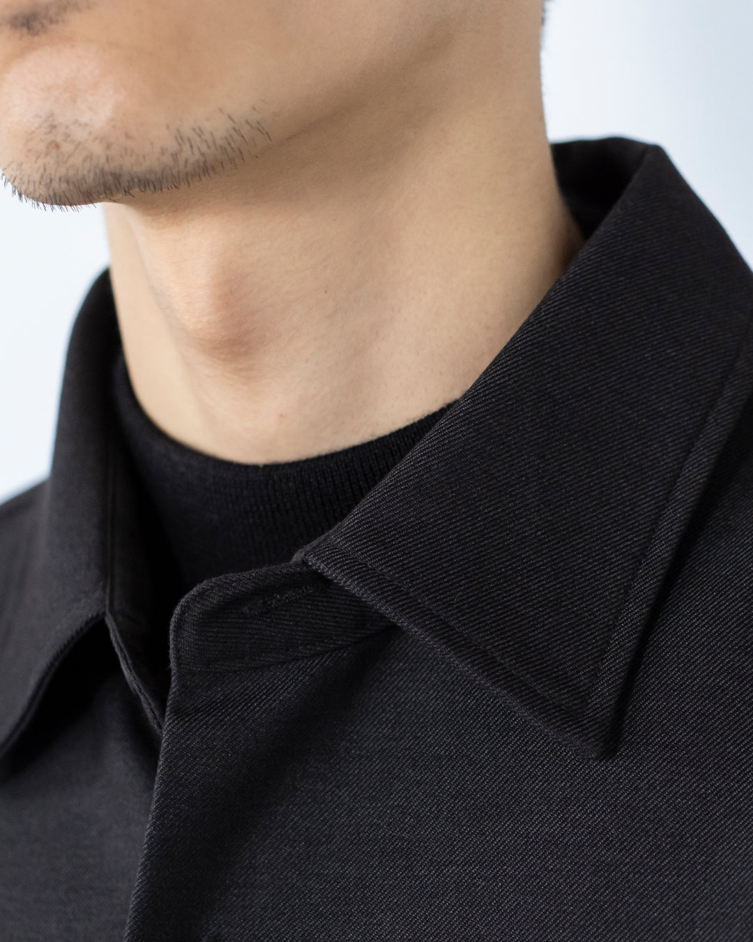 Wool Touch CPO Jacket -dark gray-