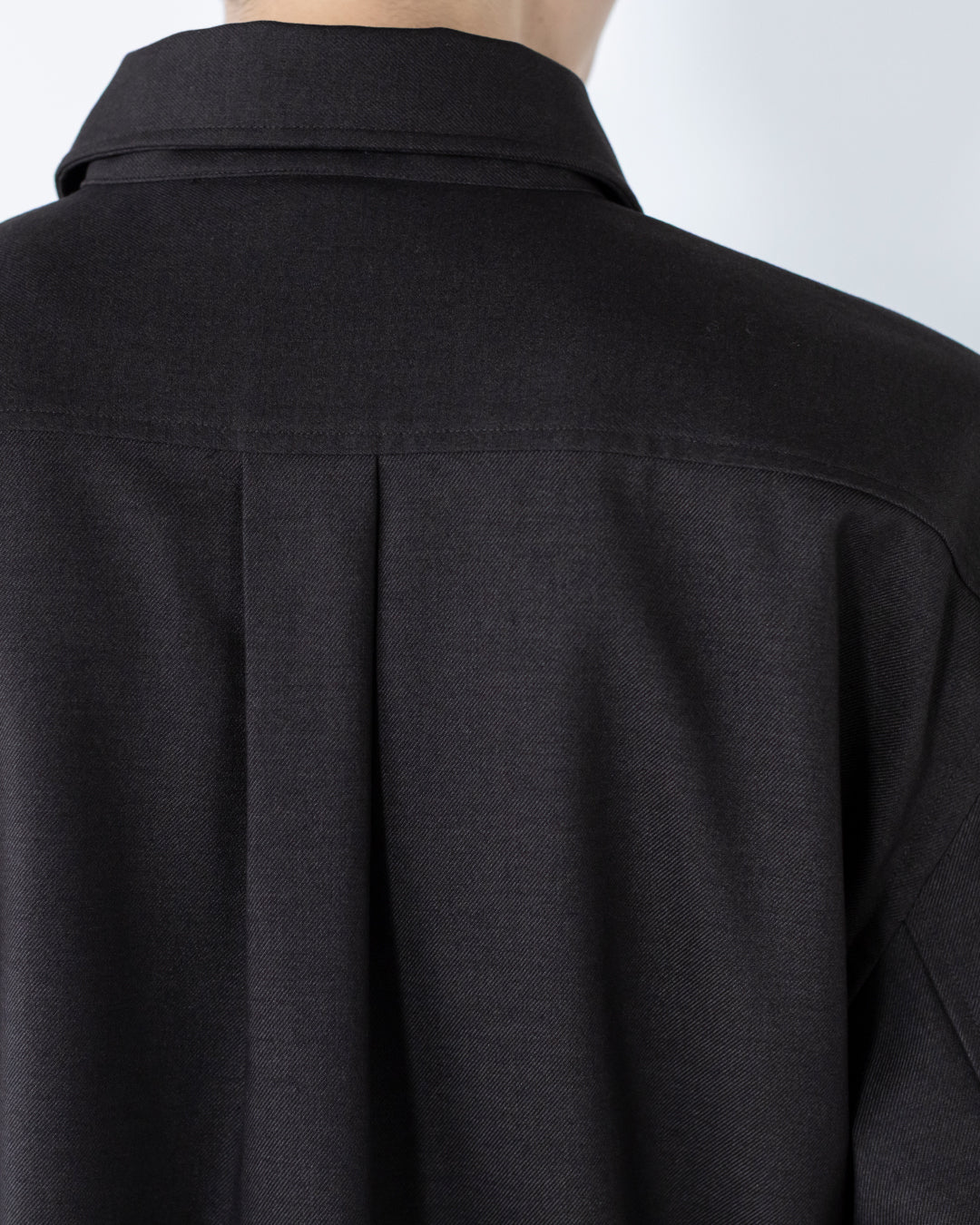 Wool Touch CPO Jacket -dark gray-