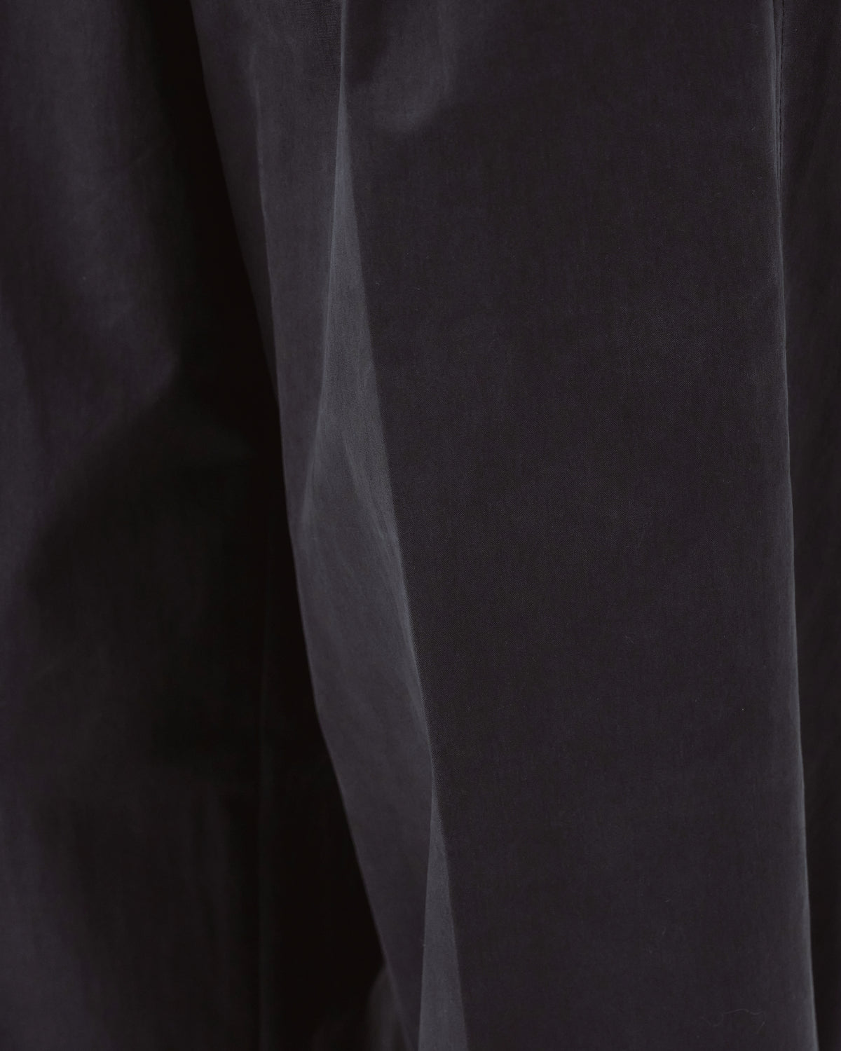 Cotton×Nylon Wide Pants -black-（2）