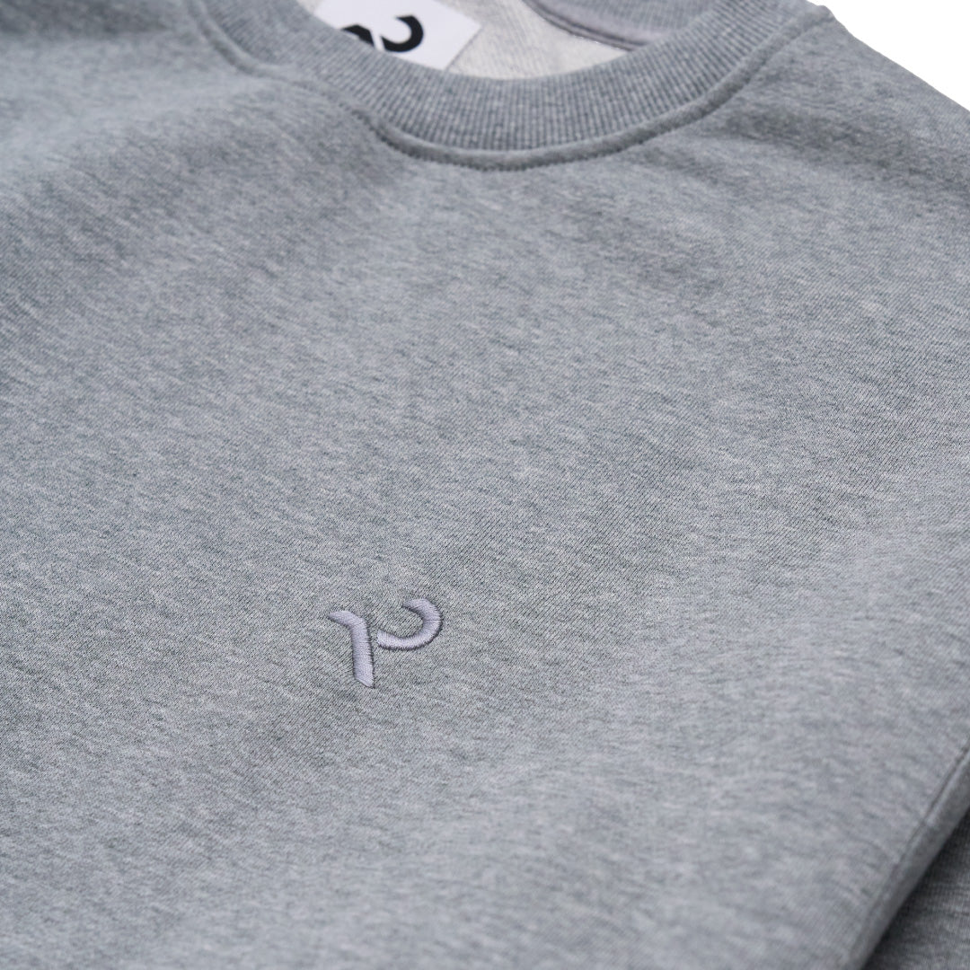 Crewneck Sweat Shirts - gray