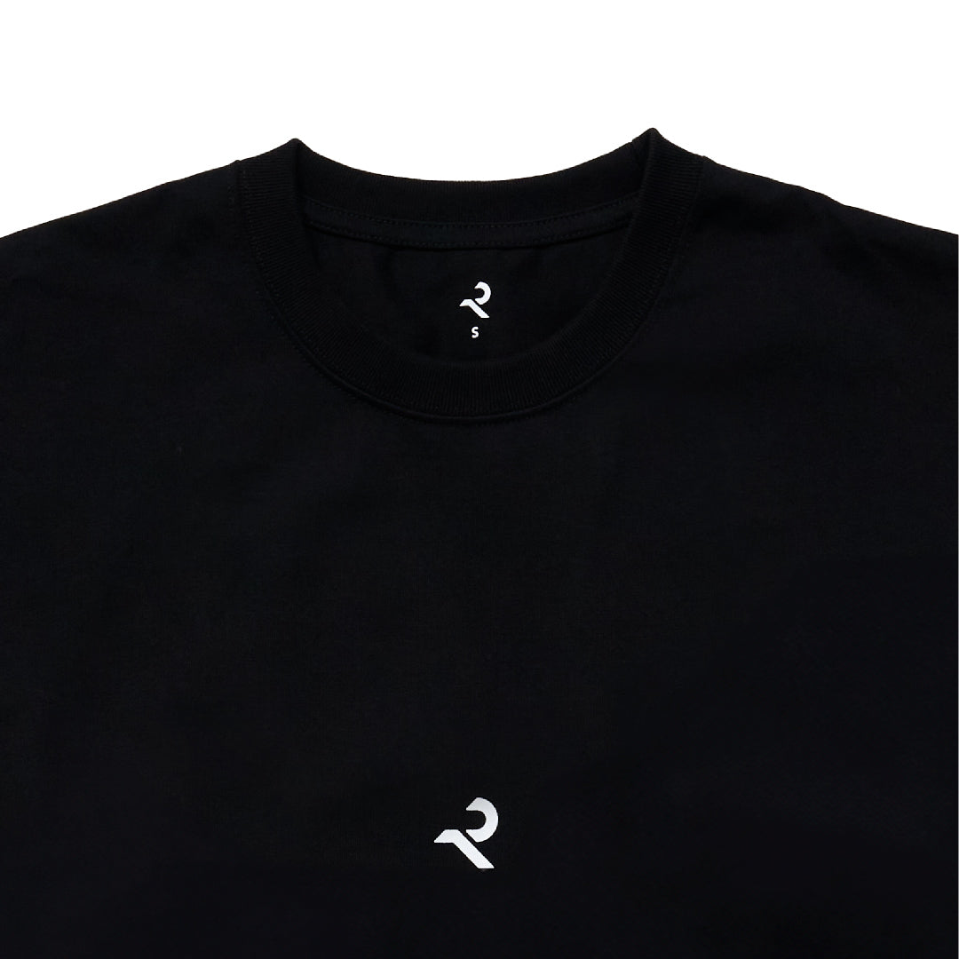 L/S Tee "Helix" - black