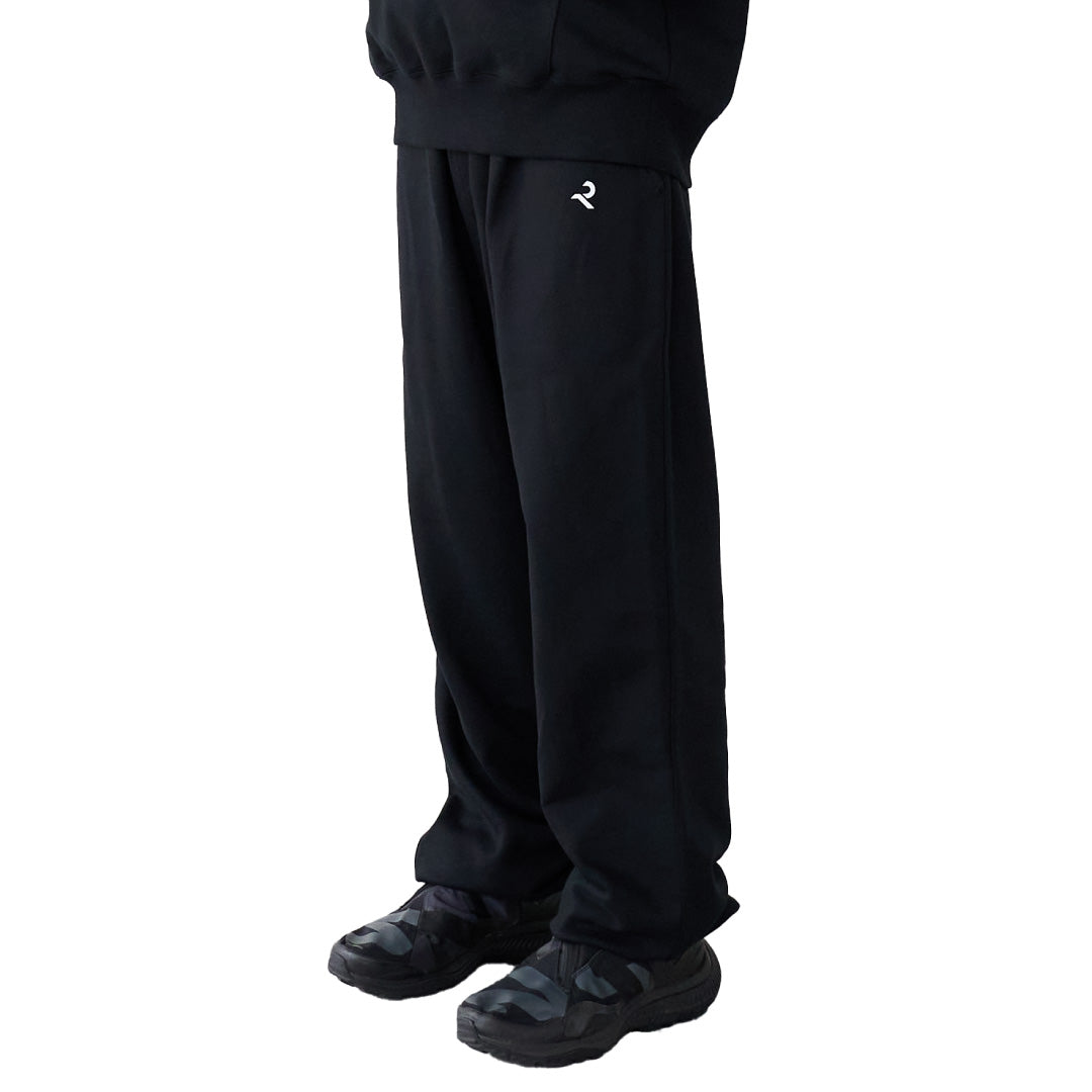 Logo Sweat Pants -black-