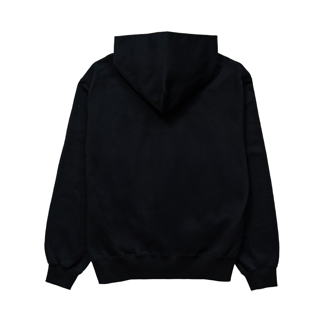 Logo Pullover Hoodie -black-