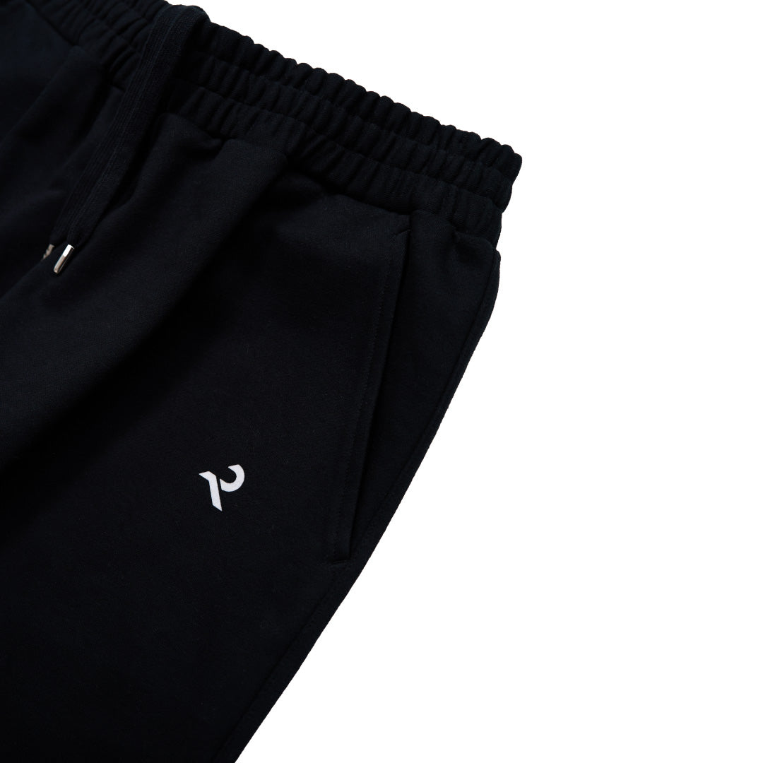 Logo Sweat Pants -black-