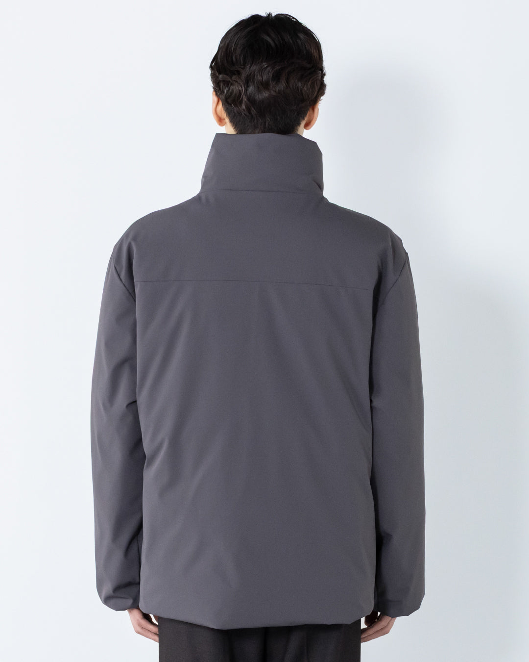グレー ゆー様 Washable Padded Blouson -gray-