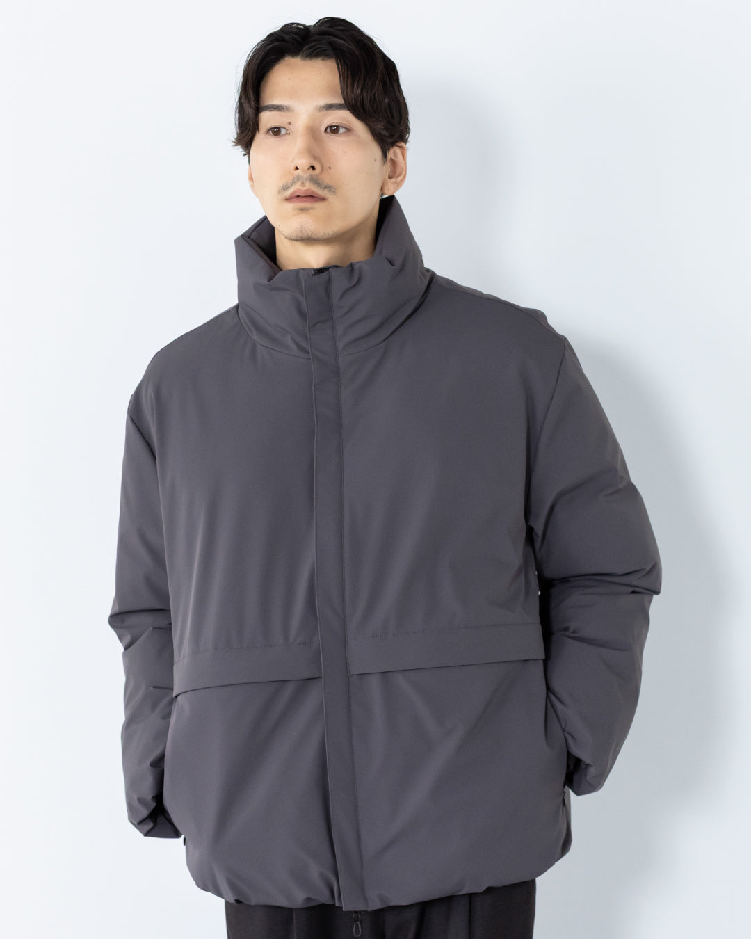 21AW BABY CASHMERE MELTON BLOUSON サイズ4 21AW BABY CASHMERE