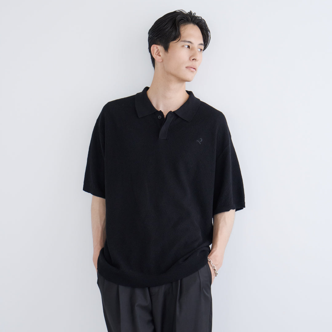 Knit Polo Shirt