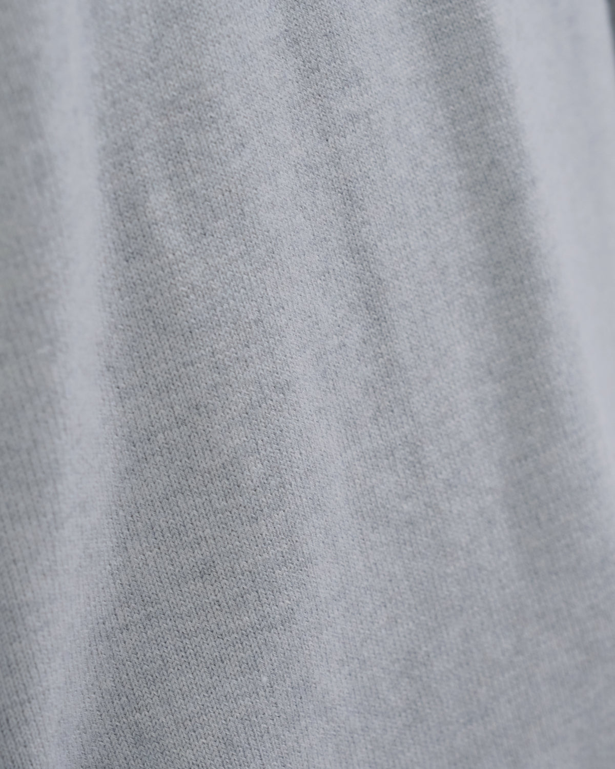 Sweat Touch Crew Neck Knit -light gray-（11）