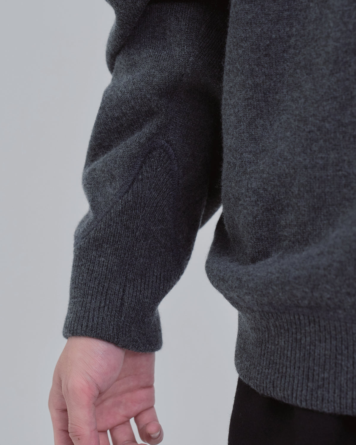 Sweat Touch Crew Neck Knit -gray-（7）
