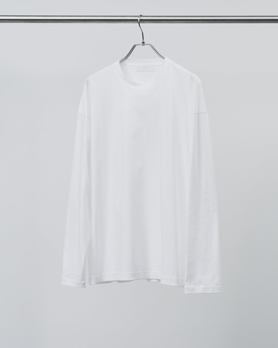 ARBINI Cotton L/S Tee -white-