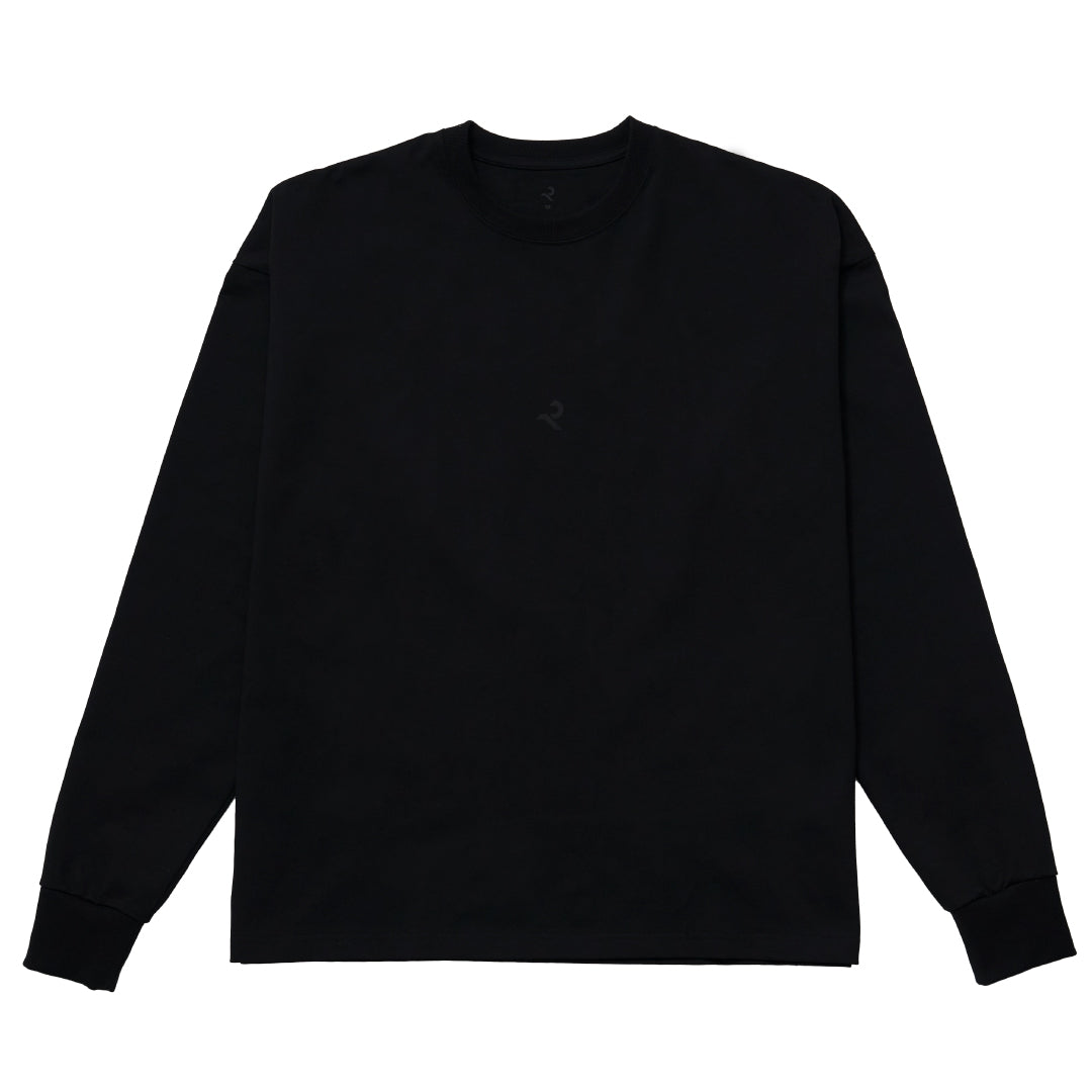 L/S Tee "Pixel" - black