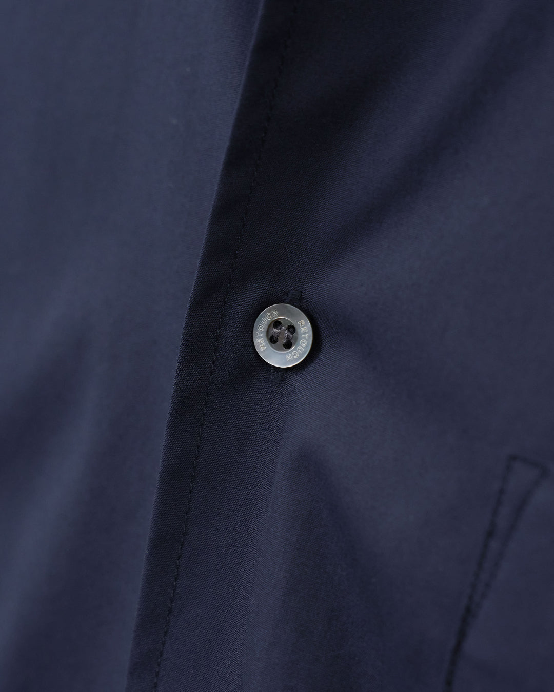 Relaxed Fit S/S Regular Collar Shirt -navy-