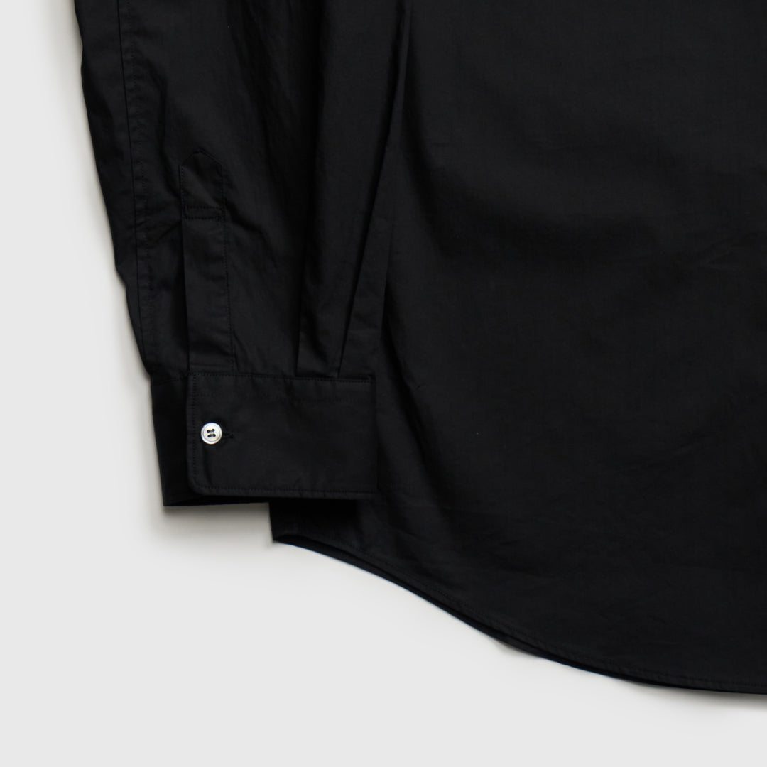 Relaxed Fit L/S Shirt -black-