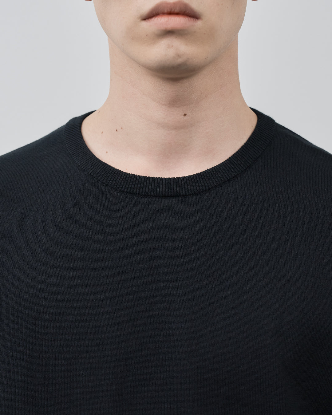 S/S Dry Knit Tee -black-