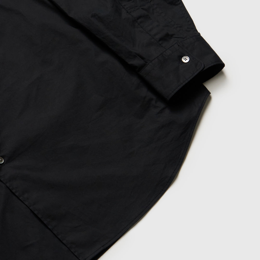 Relaxed Fit L/S Shirt -black-