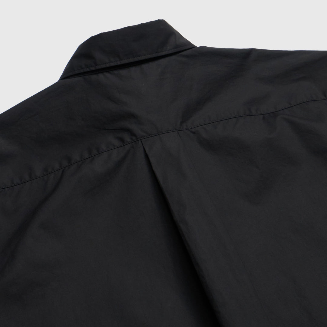 Relaxed Fit L/S Shirt -black-