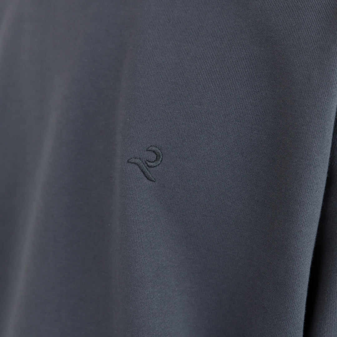Crewneck Sweat Shirts -blue gray-