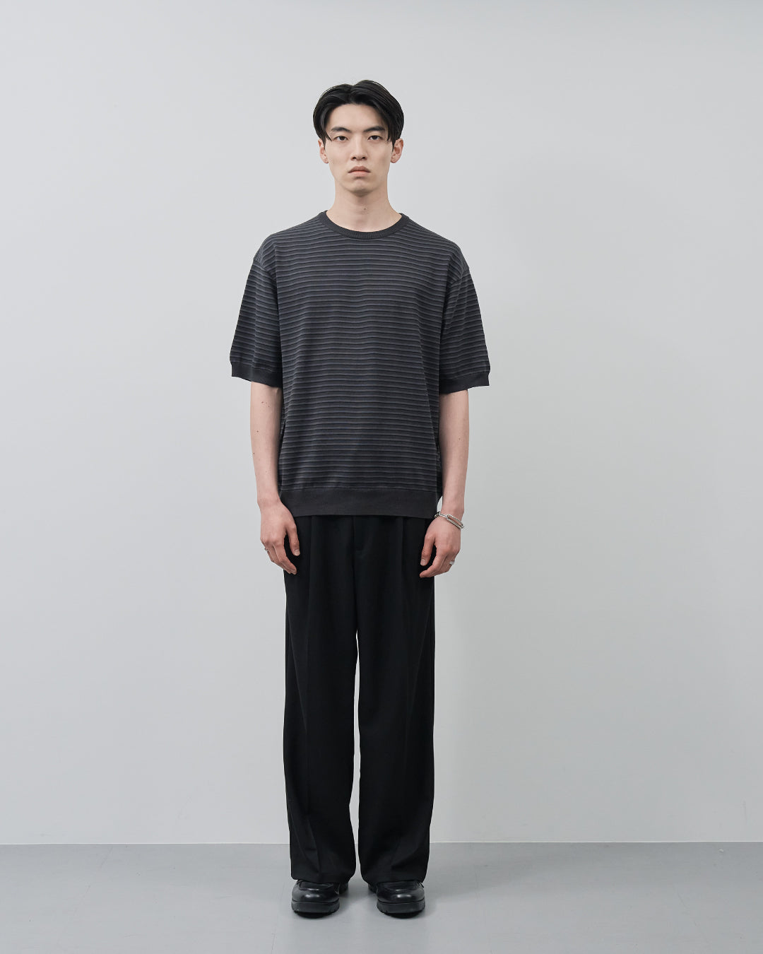 S/S Dry Knit Tee -border-