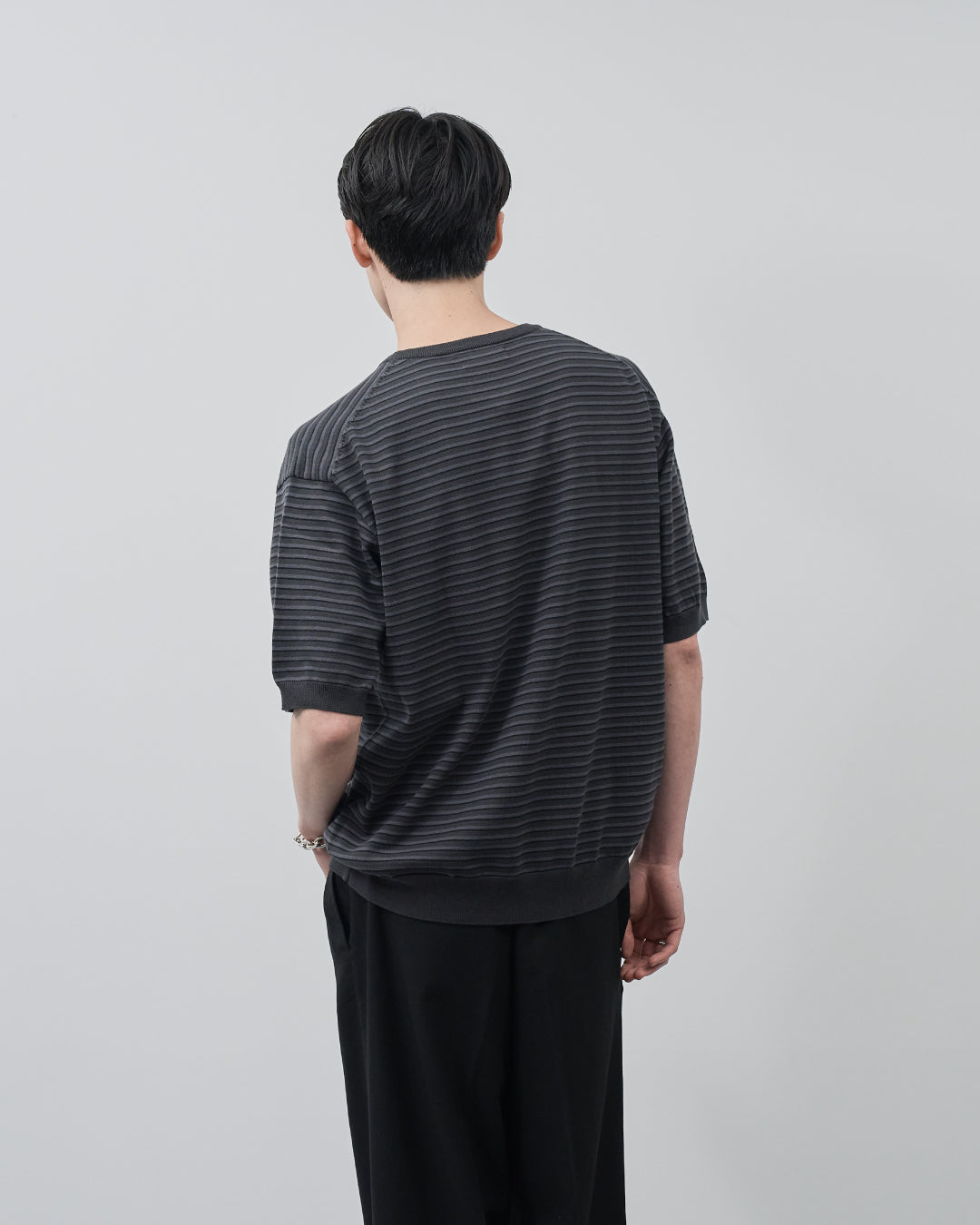 S/S Dry Knit Tee -border-