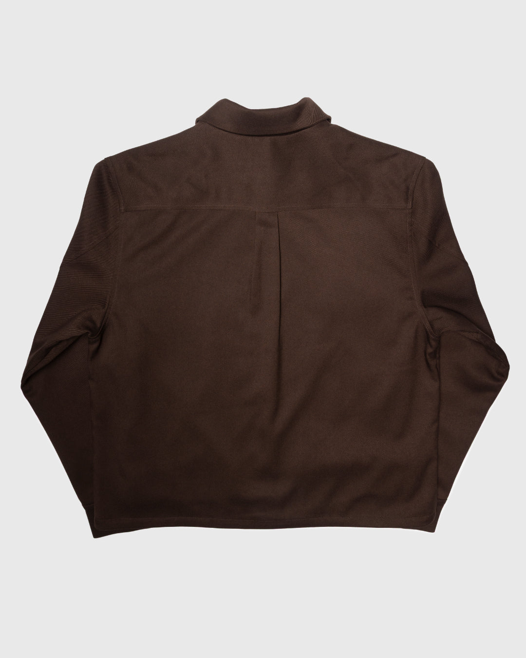 Double Zip Drizzler Jacket -brown-