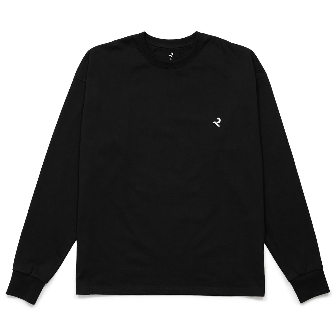 L/S Tee "flow" - black