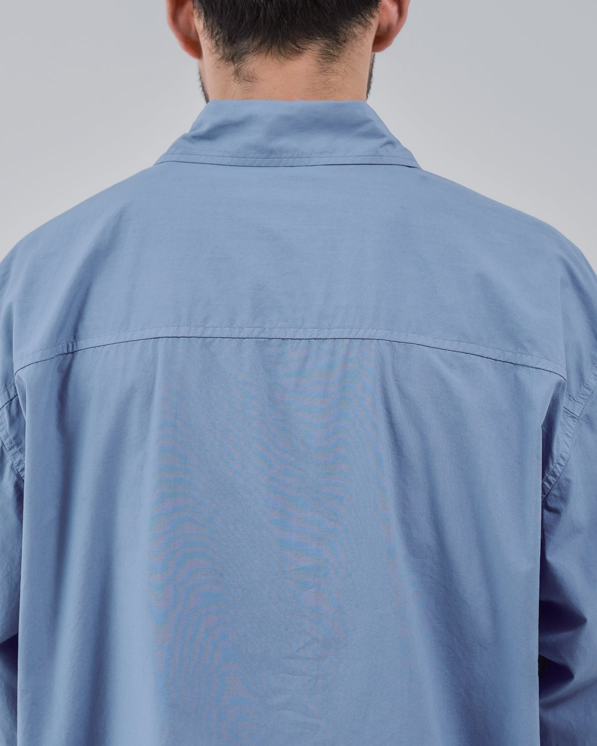 Garment Dyed L/S Shirt -blue-（3）