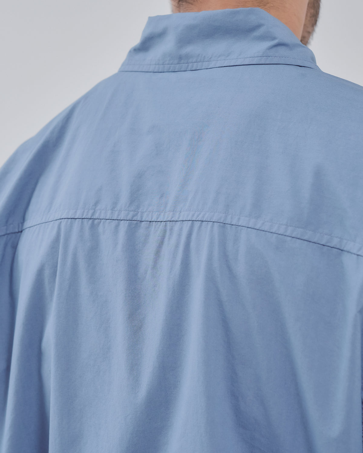 Garment Dyed L/S Shirt -blue-（5）