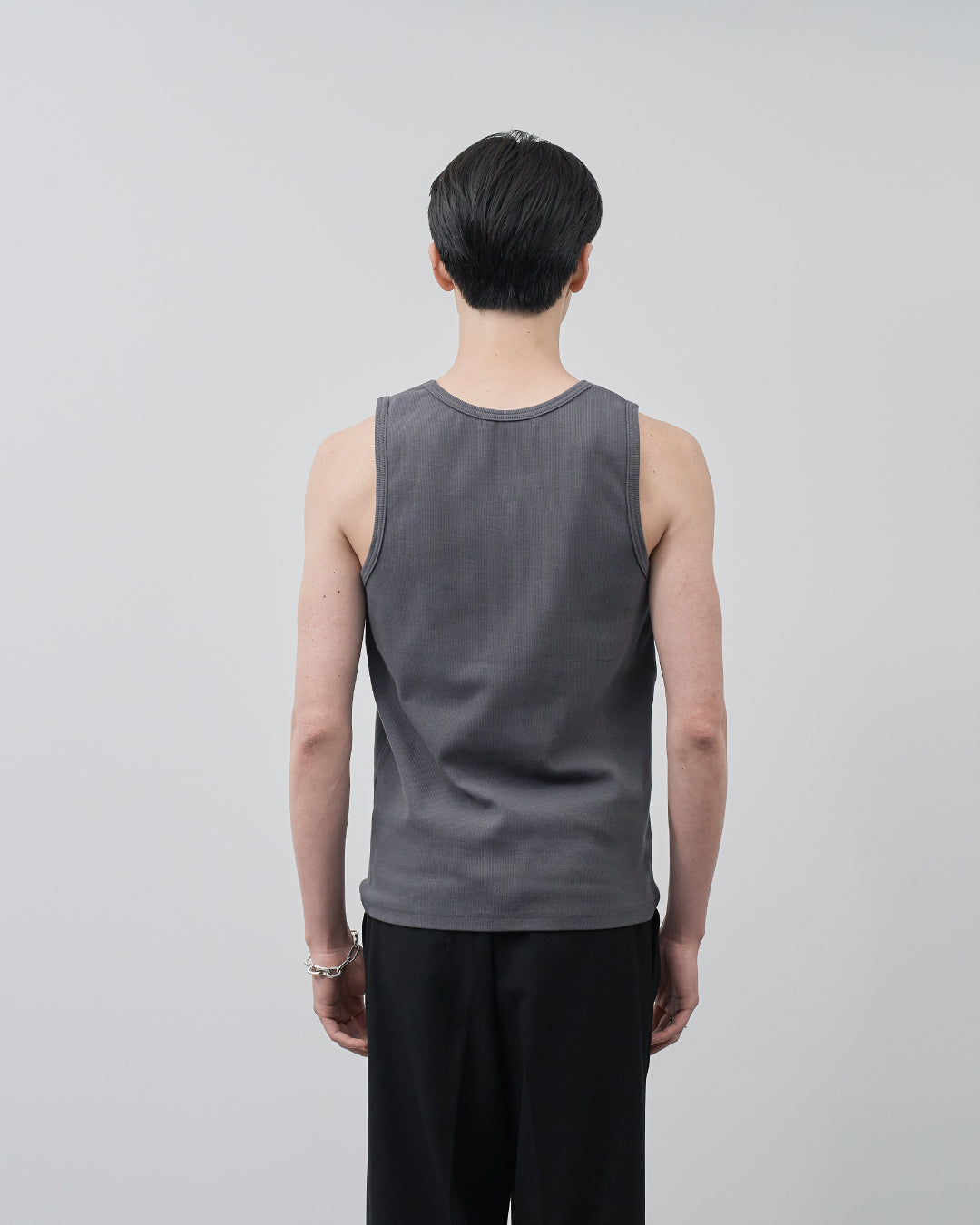 Pack Tank Top -greige×charcoal-