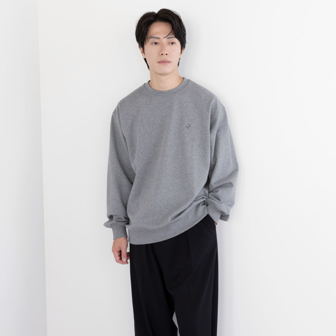 Crewneck Sweat Shirts -heather gray-