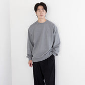 Crewneck Sweat Shirts -heather gray-