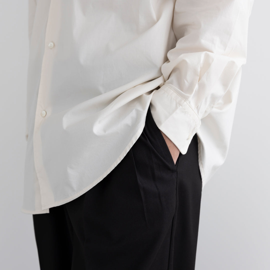 Relaxed Fit L/S Shirt -ivory-