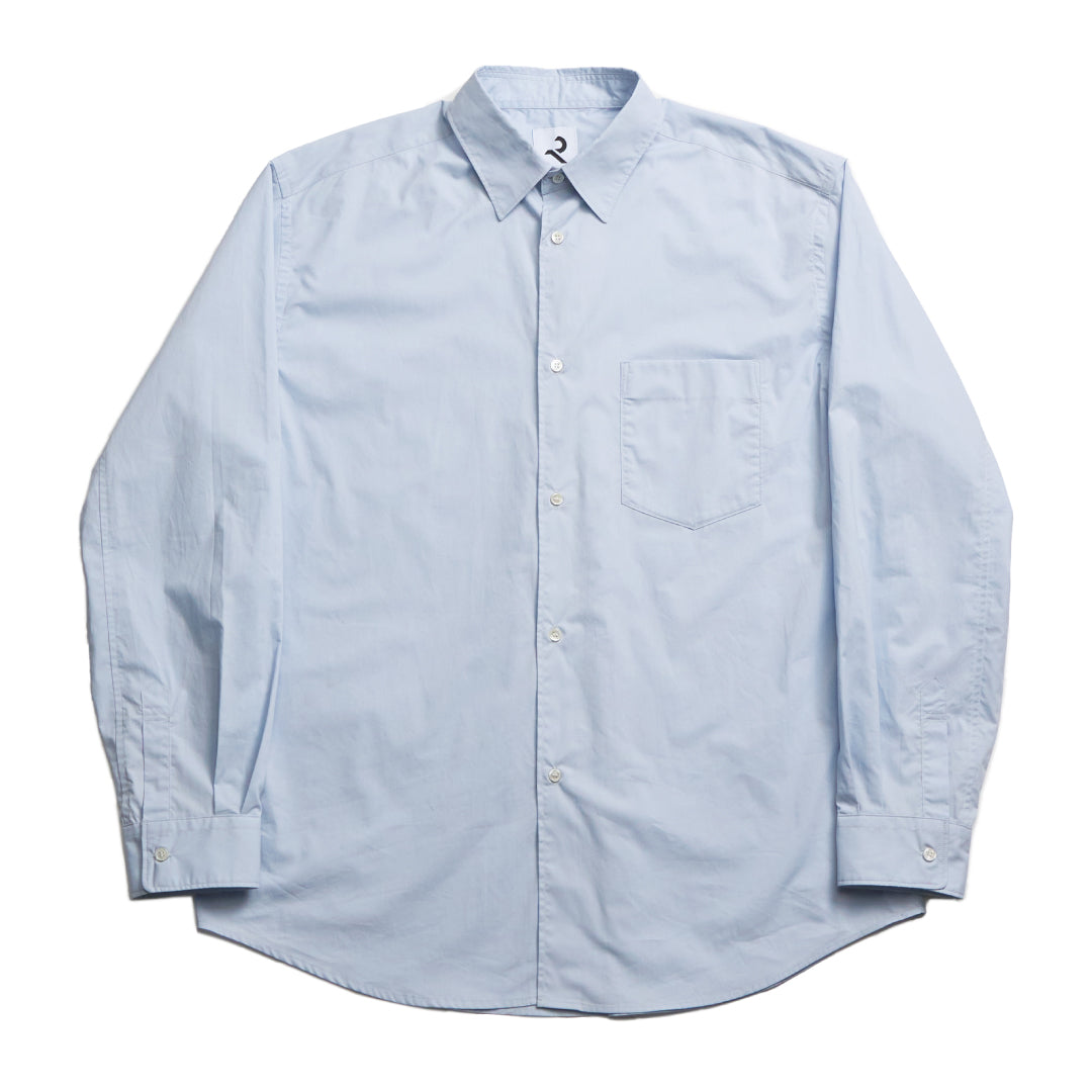 Relaxed Fit L/S Shirt -light blue-
