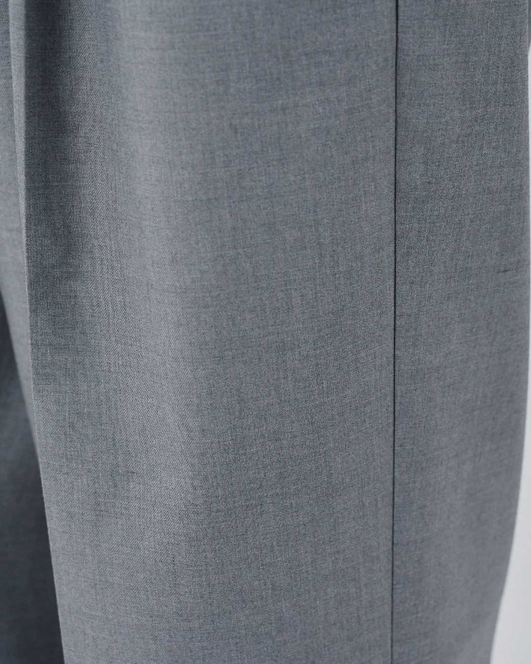 2Tuck Wide Slacks -light gray-