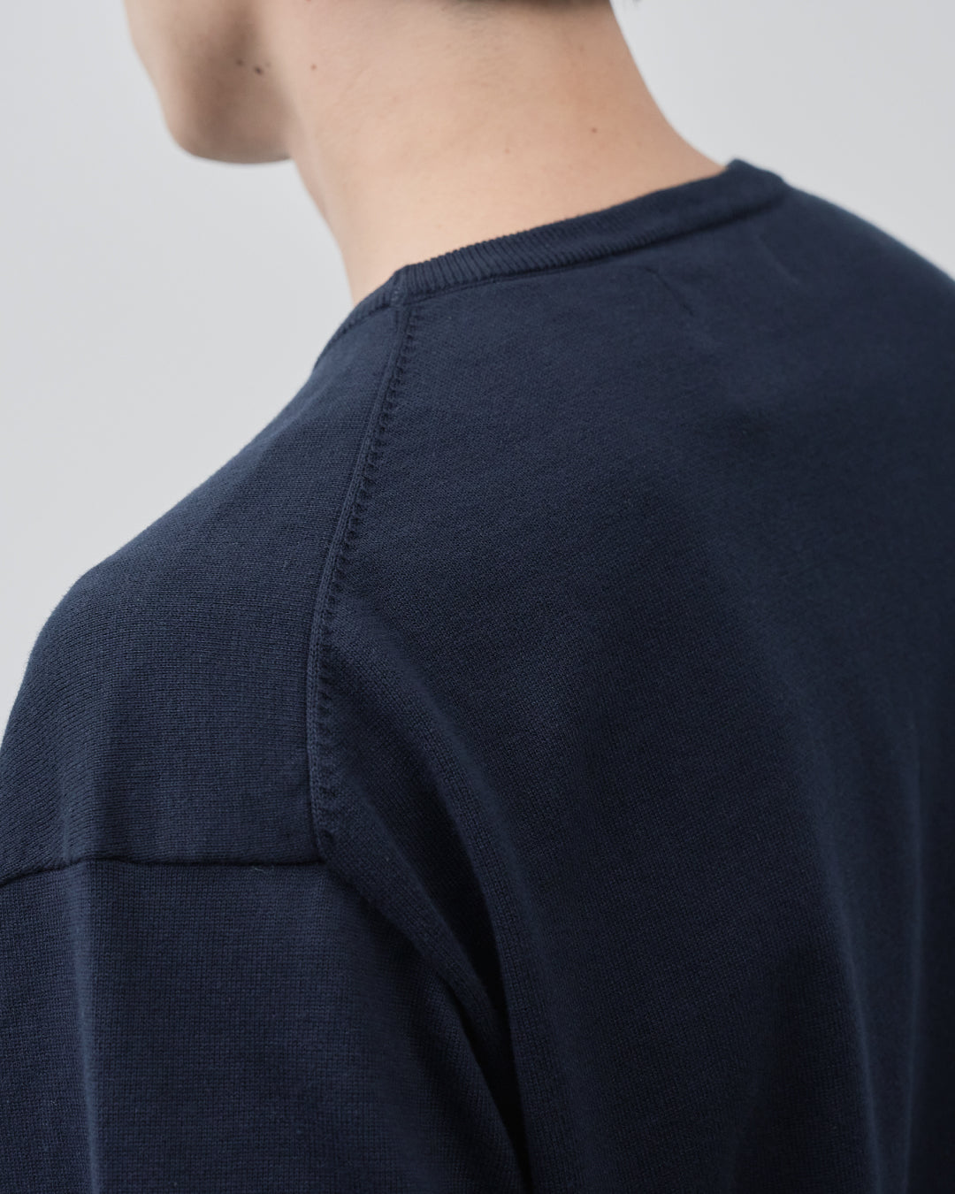 S/S Dry Knit Tee -navy-