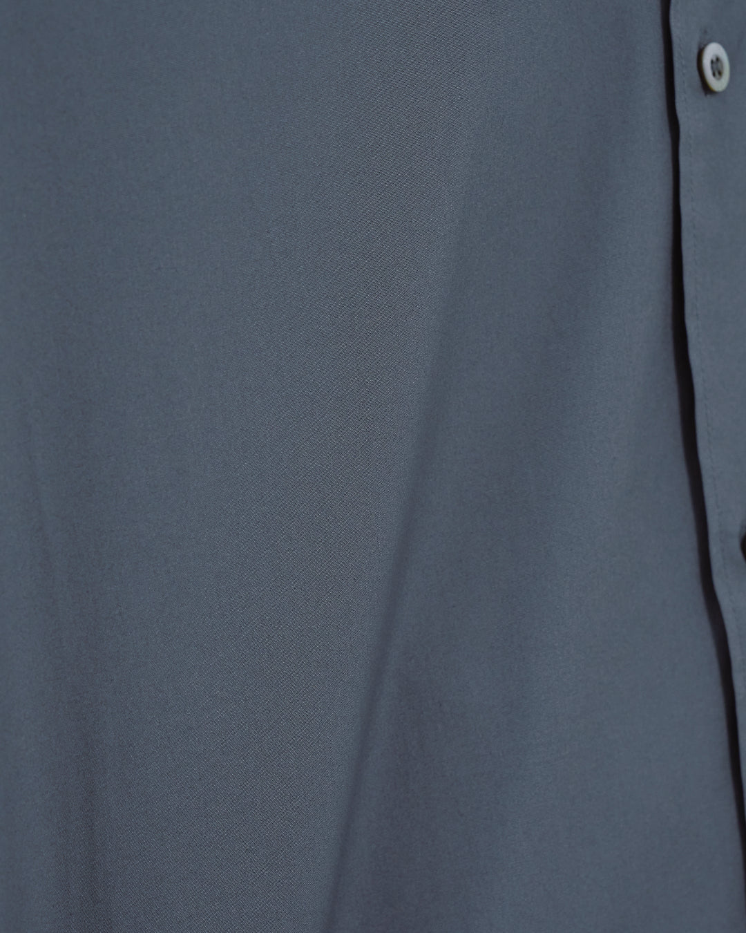 Relaxed Fit Regular Collar L/S Shirt -dark gray-