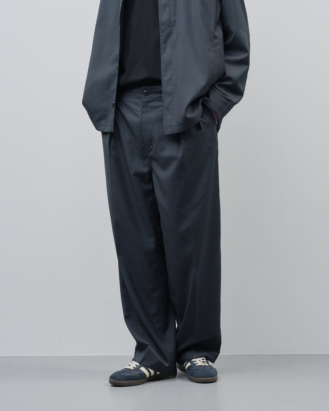 Baker Design Wide Slacks -dark gray-