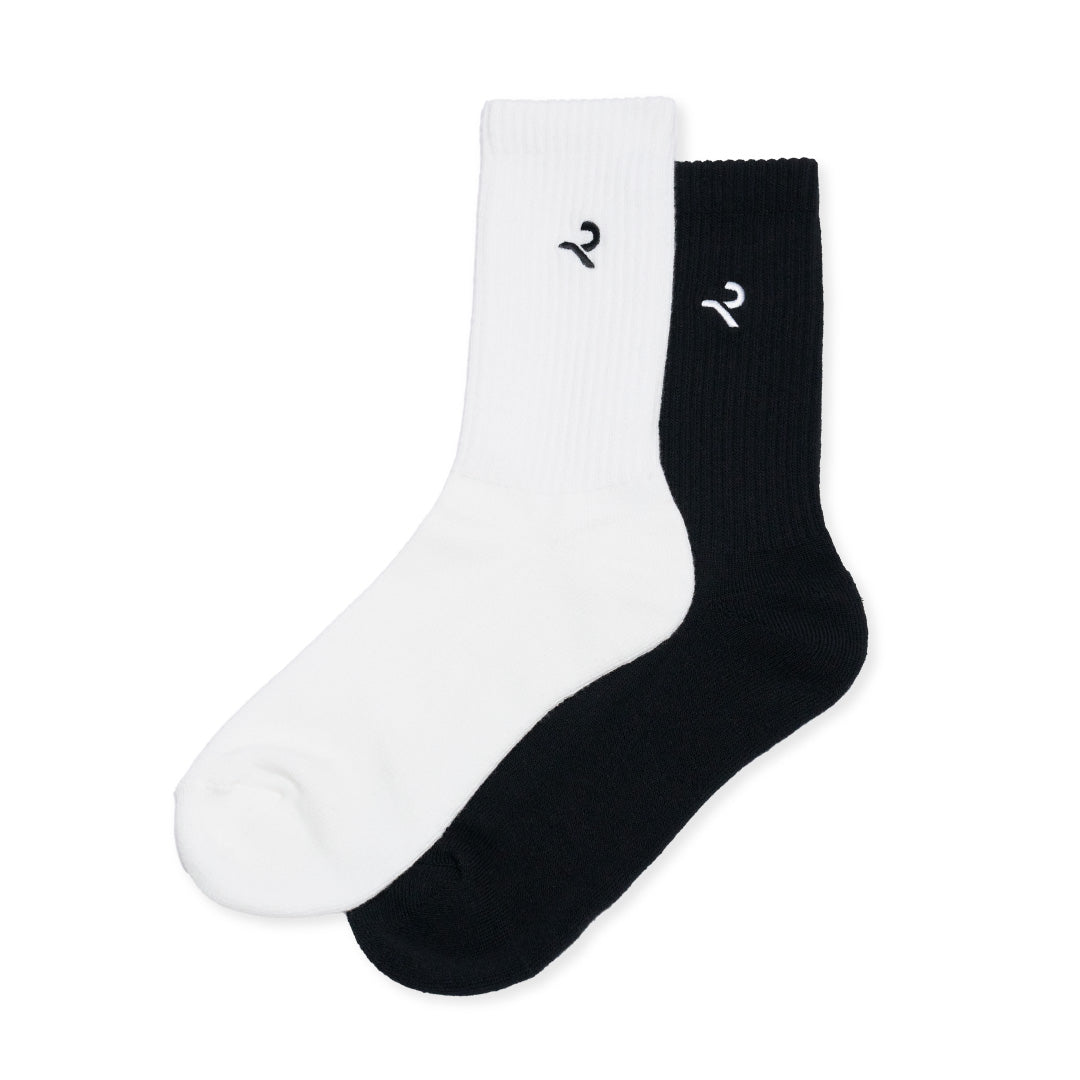 Logo socks -black / white-