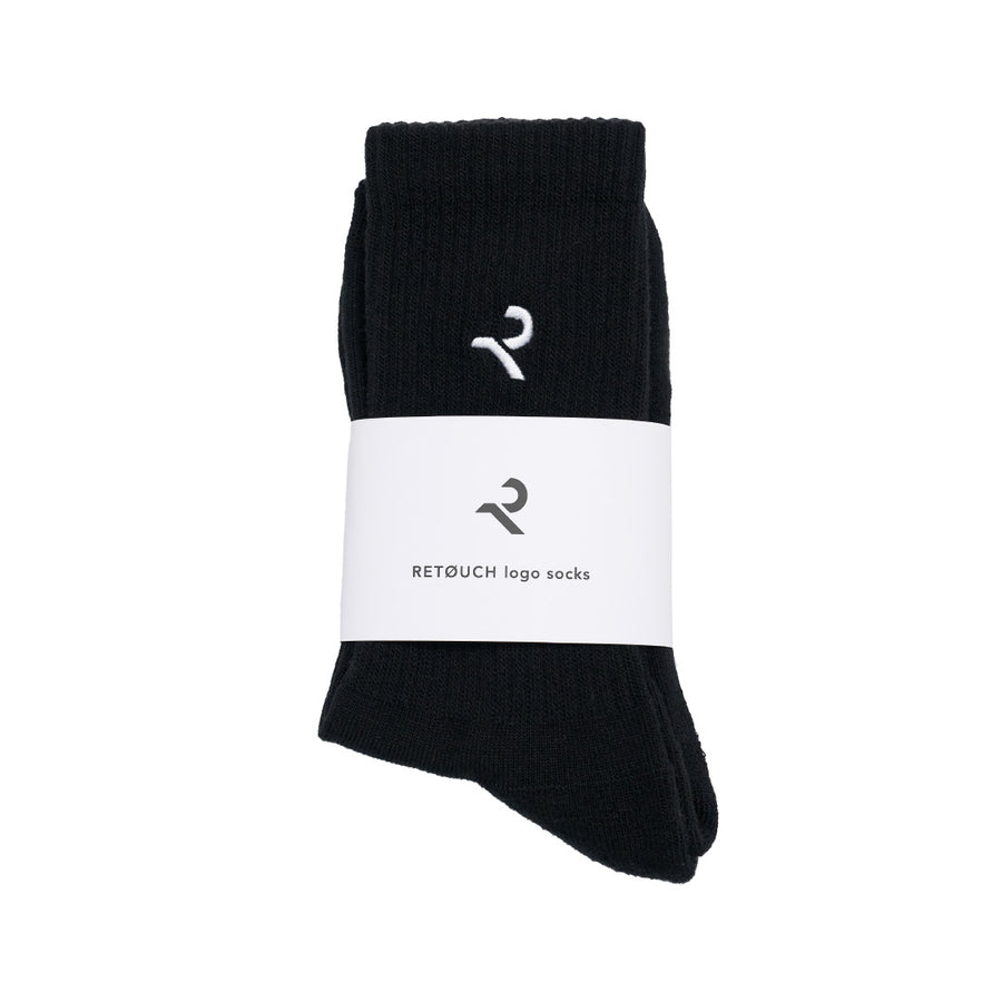 Logo socks -black / white-