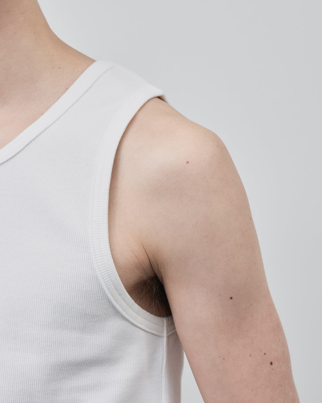 Pack Tank Top -white×charcoal-